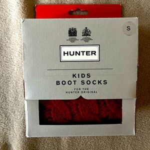Hunter kids boot socks sz small